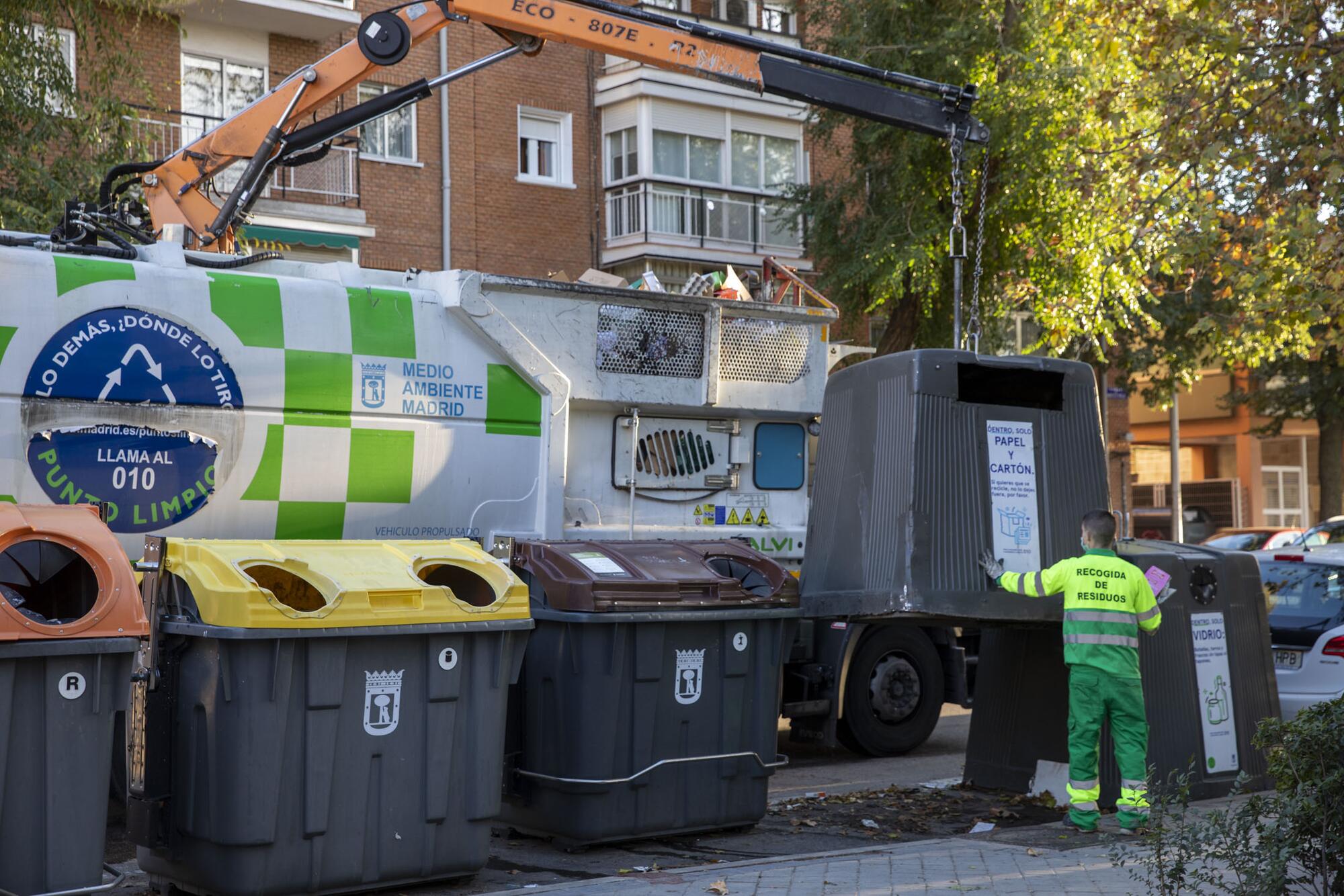 Basura Reciclaje papel